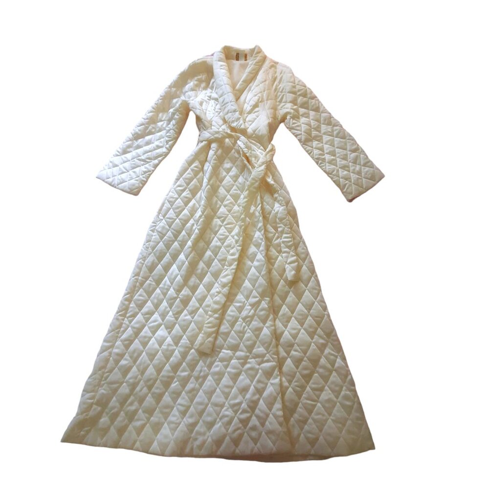 Barbizon VTG quilted Housecoat Brand New